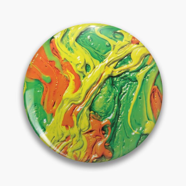 Item preview, Dynamic Chaos Thick Paint Splash Abstract Art designed and sold by Designial.