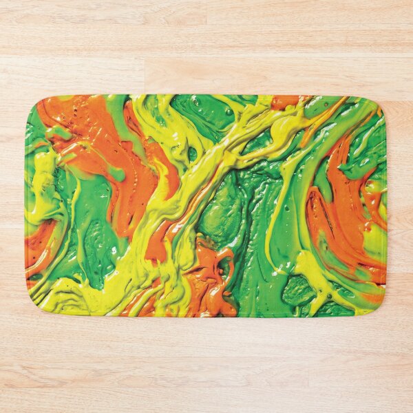 Item preview, Dynamic Chaos Thick Paint Splash Abstract Art designed and sold by Designial.