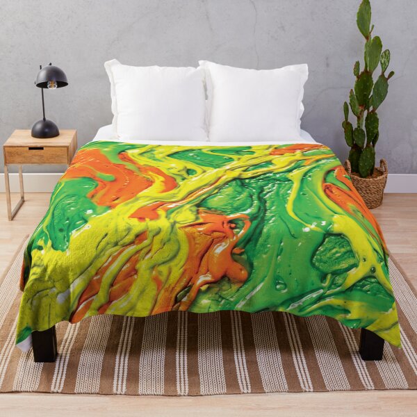 Item preview, Dynamic Chaos Thick Paint Splash Abstract Art designed and sold by Designial.