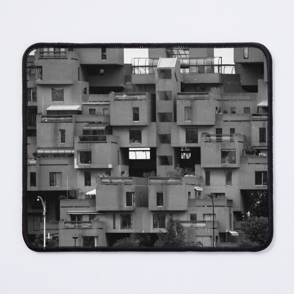 Item preview,  Black and White Photograph Habitat 67 by Moshe Safdie  designed and sold by Hena Tayeb.