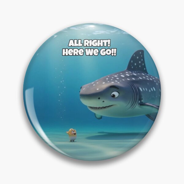 Item preview, Egg Character Meets the World's Biggest Whale Shark - Cute Ocean Art, Scene 1 designed and sold by HappyEggyShop.