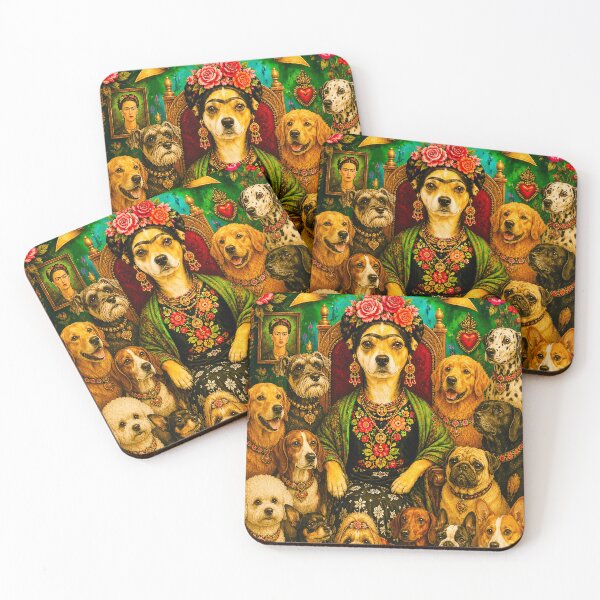 Item preview, Frida, Queen of Dogs designed and sold by reggiemercedes.