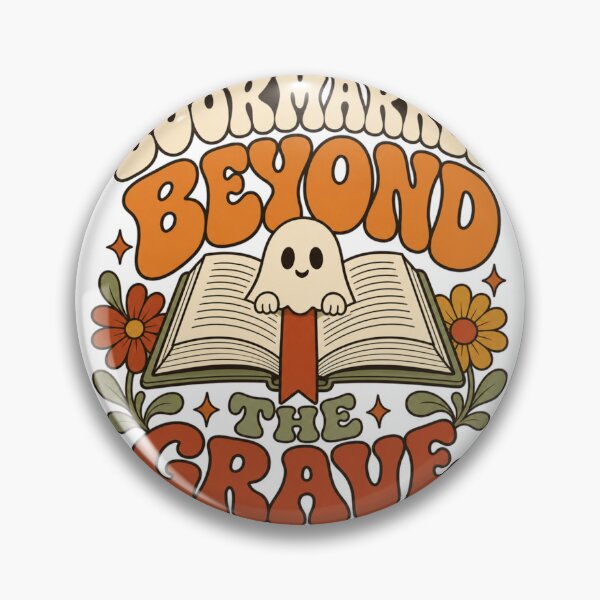 Artikelvorschau, Bookmarked Beyond The Grave Retro Groovy Geist Lesezeichen entworfen und verkauft von BoosterShop.