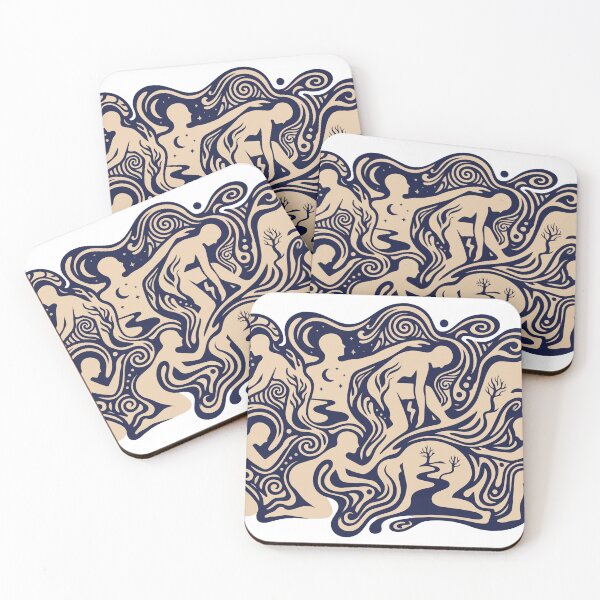 Item preview, Blue Interlocking Humanity designed and sold by KeremYurtseven.