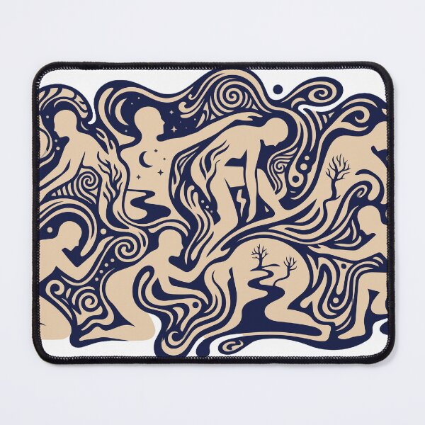 Item preview, Blue Interlocking Humanity designed and sold by KeremYurtseven.