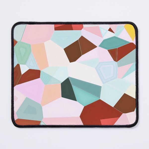 Item preview, Vibrant Colorful Abstract Geometric Glass Art designed and sold by WD-Artist.