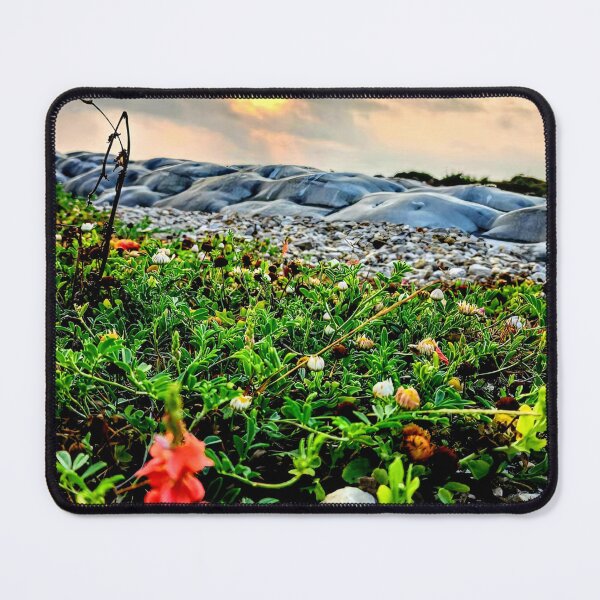 Item preview, Wildflowers & Sandbags at Sunrise designed and sold by CoastalPetal.