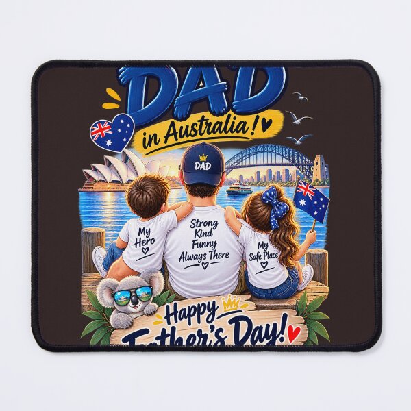 Item preview, Australian Dad Happy Father’s Day designed and sold by JANAWIYSTUDIO.