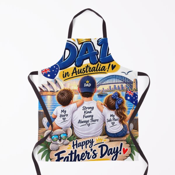 Item preview, Australian Dad Happy Father’s Day designed and sold by JANAWIYSTUDIO.