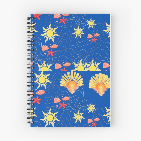 Item preview, Sunny Beach Day and Seashells Summer Pattern designed and sold by Azurart2.