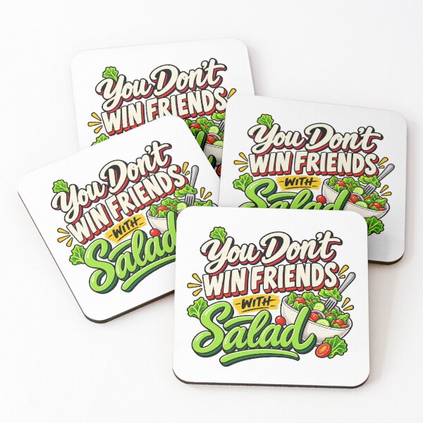 Item preview, You Don't Win Friends With Salad designed and sold by thebigleebowski.