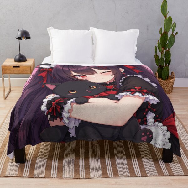 Item preview, Cuddle Meow – Gothic Neko Maid & Black Cat designed and sold by Revyra Design .