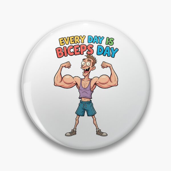 Item preview, Every Day Is Biceps Day designed and sold by ericvonberner.