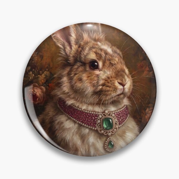 Item preview, Royal Bunny Emerald Choker designed and sold by The Real Beast Art.