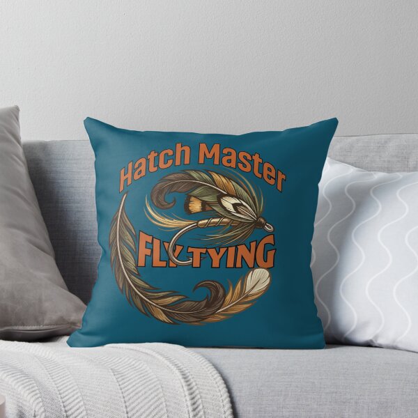 Item preview, Fly tying logo style illustrtion "Hatch Master, Fly Tying" streamer. designed and sold by Art-Horizon.
