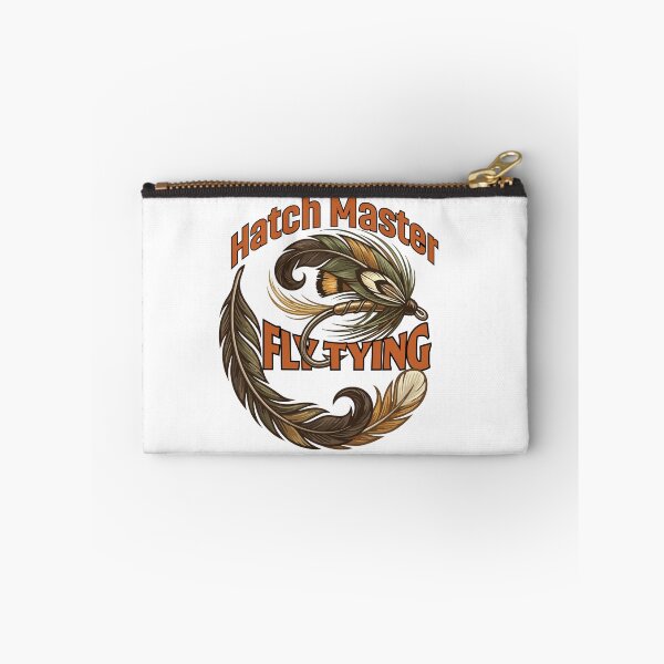 Item preview, Fly tying logo style illustrtion "Hatch Master, Fly Tying" streamer. designed and sold by Art-Horizon.