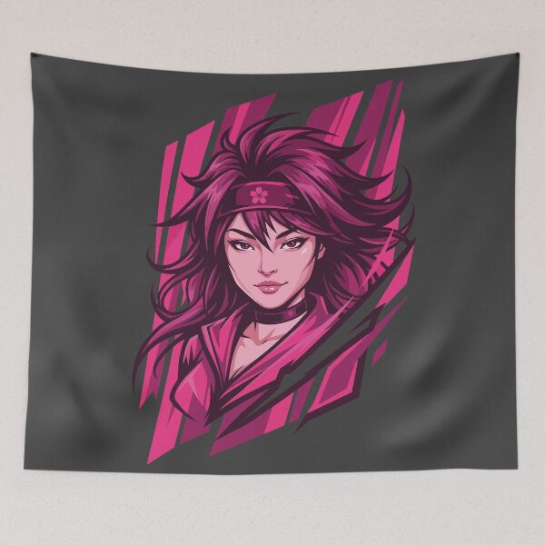 Item preview, Magenta Sakura Cyber Kunoichi designed and sold by KeremYurtseven.