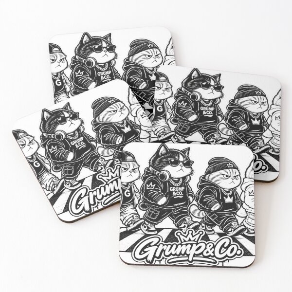 Item preview, Grumpy Cat Streetwear Crew designed and sold by Grump and Co.