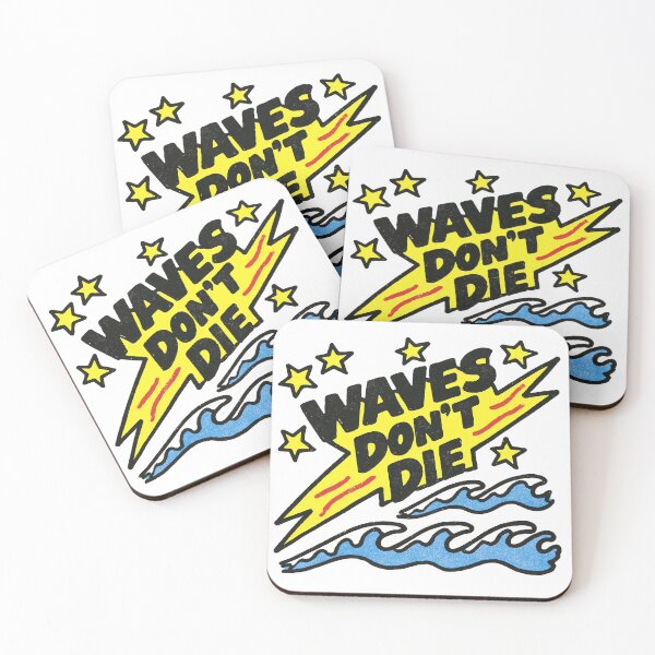Item preview, Waves Don't Die  designed and sold by GrooveAndGlow.