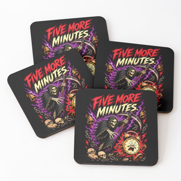 Item preview,  Five More Minutes Says The Grim Reaper designed and sold by Tong4130.