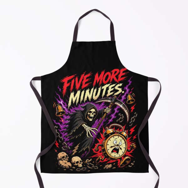 Item preview, Five More Minutes Says The Grim Reaper designed and sold by Tong4130.