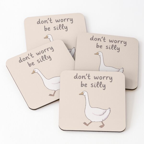 Item preview, Goose Don't Worry Be Silly  designed and sold by Gkinoki.