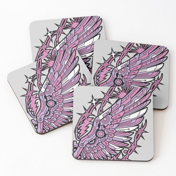 Item preview, Cybernetic Barbed Wire Wing designed and sold by KeremYurtseven.