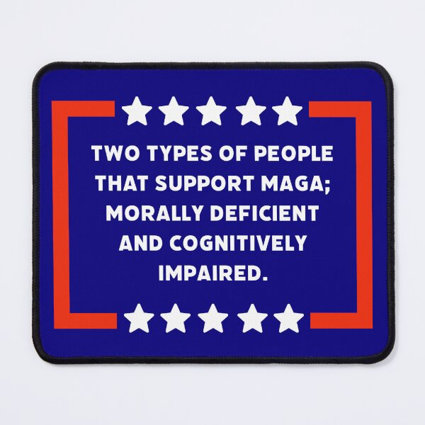 Item preview, Two types of people that support MAGA.  designed and sold by Rachel the Artist .
