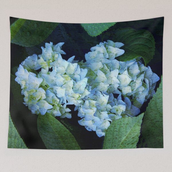 Item preview, Hydrangea ~ Rainy Day Blues designed and sold by SummerJade.