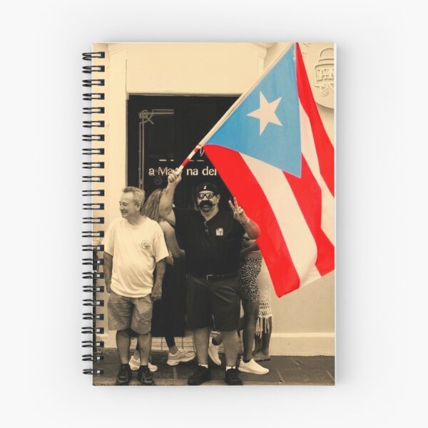 Item preview, Black and white with colored Puerto Rico photo designed and sold by Proyect_Baku.