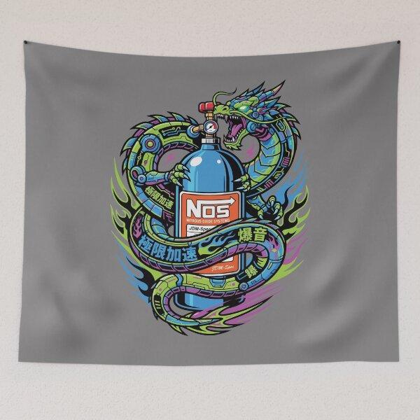 Artikelvorschau, Neon Cyber Dragon Boost entworfen und verkauft von KeremYurtseven.