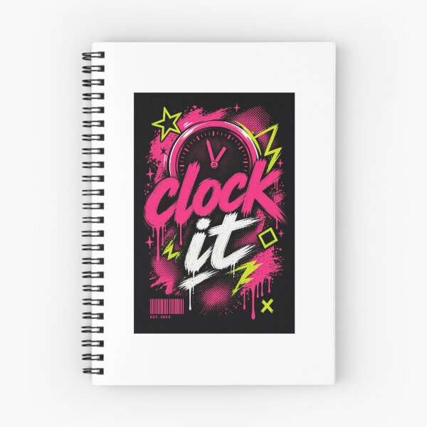 Item preview, Clock it designed and sold by INEEDBABYPOWDER.