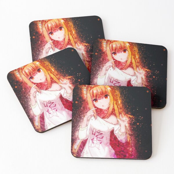 Item preview, Holo Spice and Wolf Red Aura Wise Wolf Charm designed and sold by mildaclairmo.