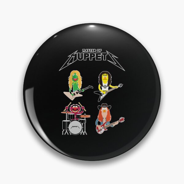 Artikelvorschau, Meister der Muppets – Muppets als Metallica-Band entworfen und verkauft von RosaAlva1.