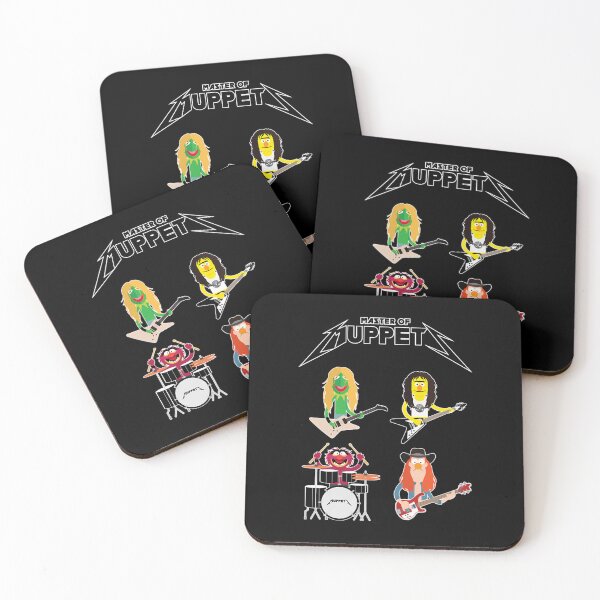 Item preview, master of muppets - muppets as metallica band designed and sold by RosaAlva1.