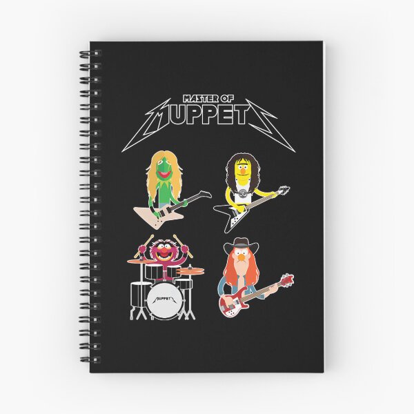 Artikelvorschau, Meister der Muppets – Muppets als Metallica-Band entworfen und verkauft von RosaAlva1.
