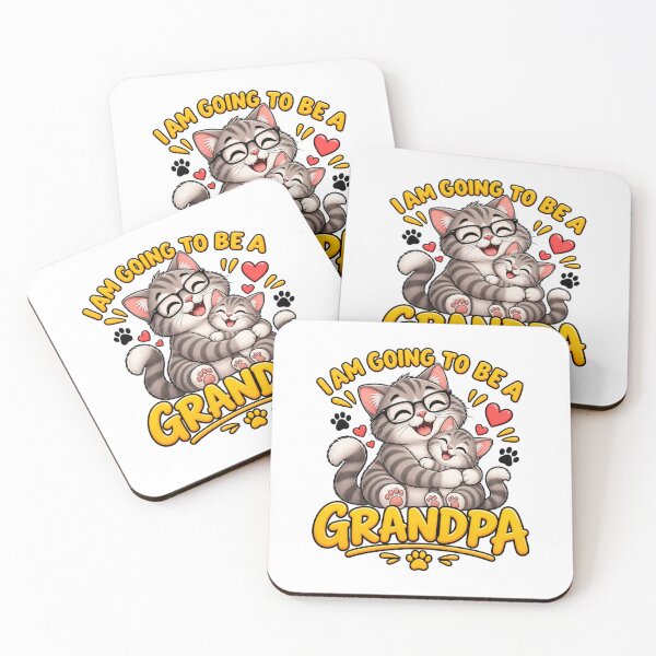Item preview, I Am Going to Be a Grandpa Cat – Cute Pregnancy Announcement designed and sold by bagavons.