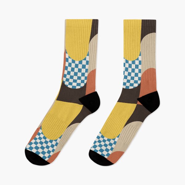 Item preview, Warm Abstract Minimalist Scandinavian Pattern in Earthy Colors designed and sold by Deutschic.