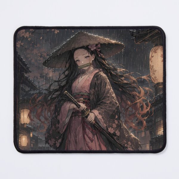 Item preview, Nezuko Kamado Demon Slayer Rainy Lantern Wanderer designed and sold by mildaclairmo.