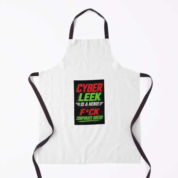 Artikelvorschau, Cyber Leek ist ein Held! Scheiß auf die Gier der Konzerne! entworfen und verkauft von INEEDBABYPOWDER.