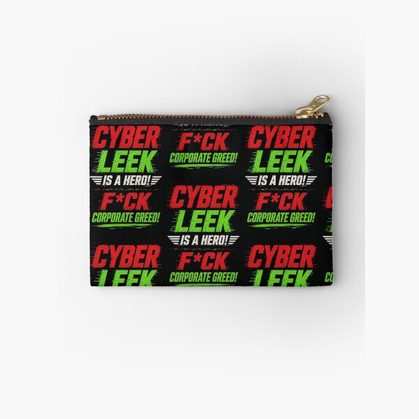 Item preview, Cyber Leek is a hero! F*ck corporate greed!  designed and sold by INEEDBABYPOWDER.
