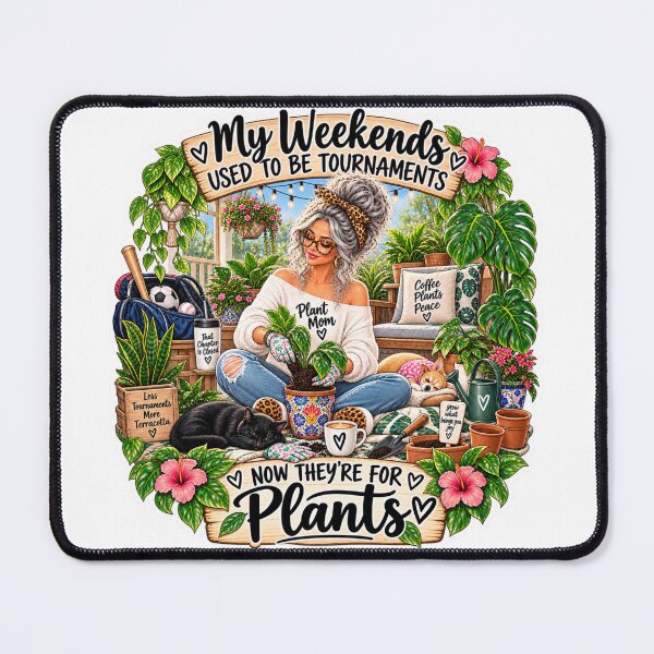 Item preview, My Weekends Used to Be Tournaments – Empty Nester Plant Mom designed and sold by CottageGardenCo.