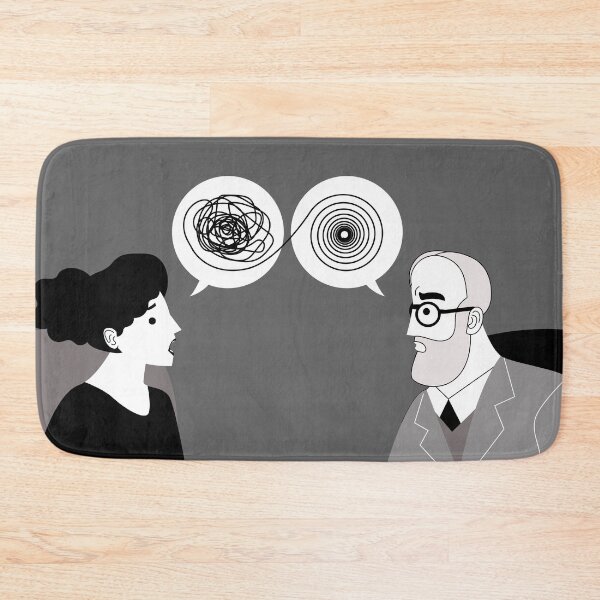 Item preview, psychoanalyst organizing a patient's thoughts designed and sold by matintheworld ( delcarmat ).