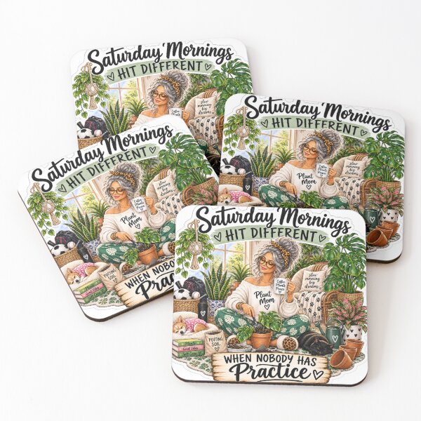 Item preview, Saturday Mornings Hit Different – Empty Nester Plant Mom designed and sold by CottageGardenCo.