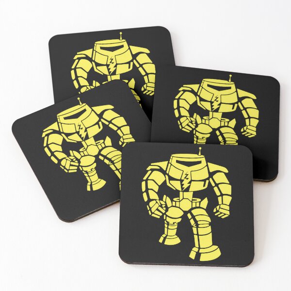 Item preview, Yellow Sci-Fi Robot Android Armor designed and sold by qob1e.