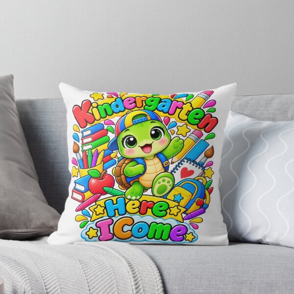Item preview, Kindergarten Here I Come Cute Turtle Back to School designed and sold by QuiteOrbit.
