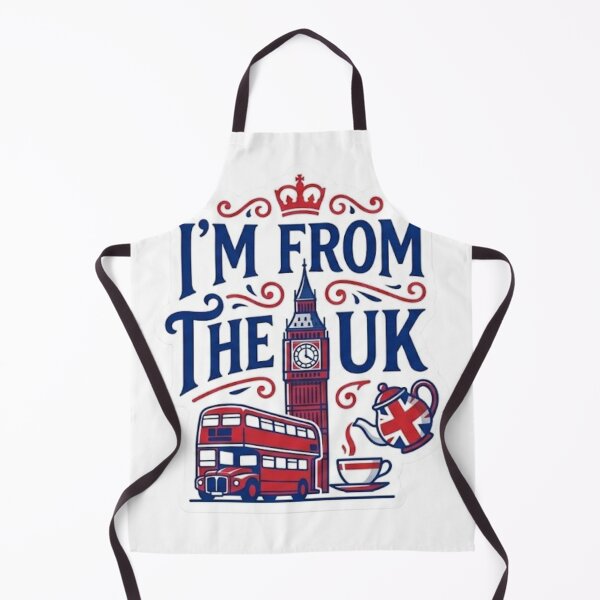 Item preview, I'm From the UK - Big Ben and Red Bus designed and sold by conamor-bymel.