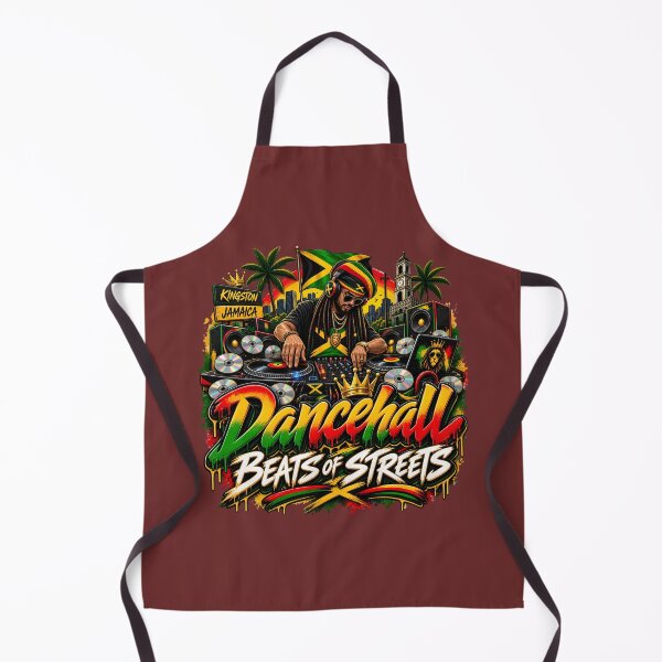 Item preview, Kingston Jamaica Dancehall DJ | Beats Of Streets Rasta Reggae designed and sold by digitalbob60.