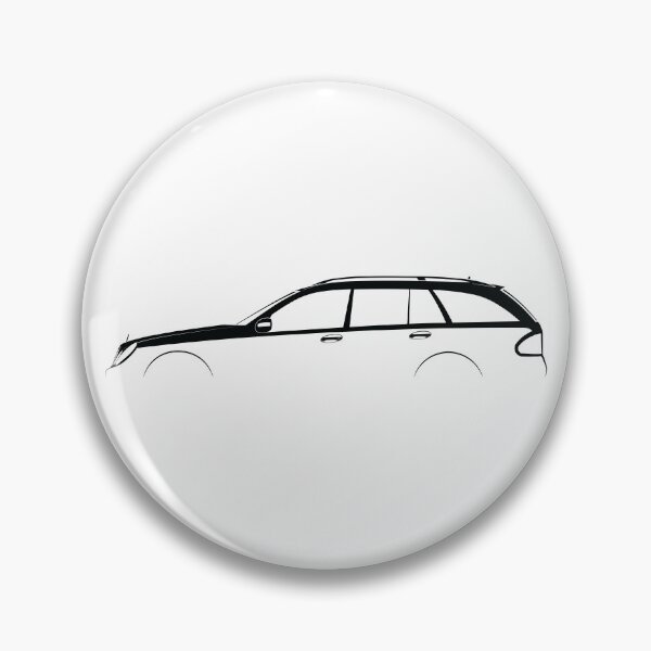 Item preview, E-Class Estate (S211) (Black) designed and sold by Car Silhouettes.