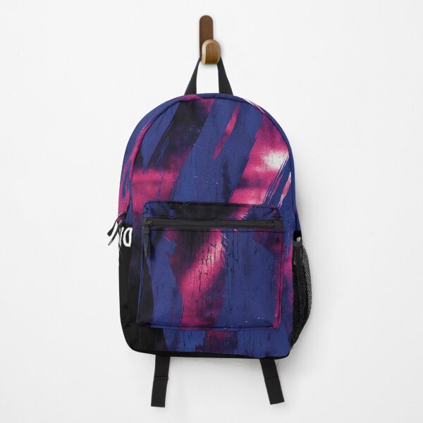 Item preview, Abstract Pink Blue Brushstroke Composition designed and sold by thedukehenri.